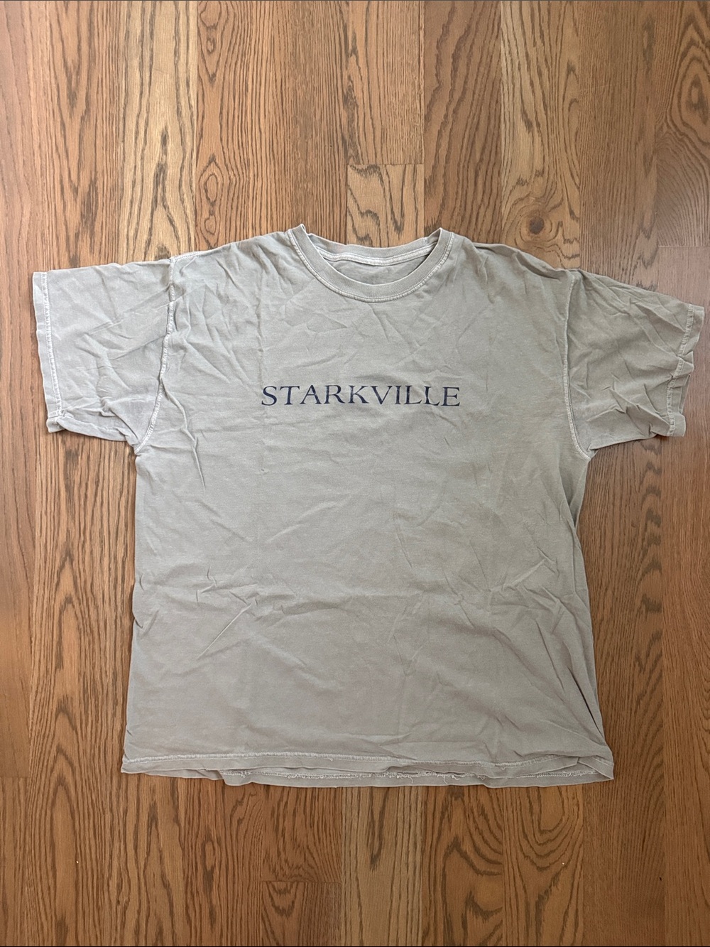 Men's Crewneck T-Shirt in Light Gray